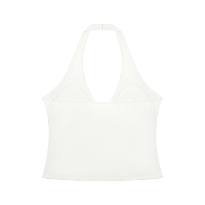 Women’s Ruched Halter Yoga Tank Top