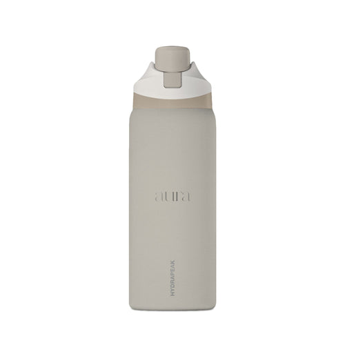 32oz Insulated Water Bottle — Matte Black Oasis, Leak‑Proof Travel Bottle