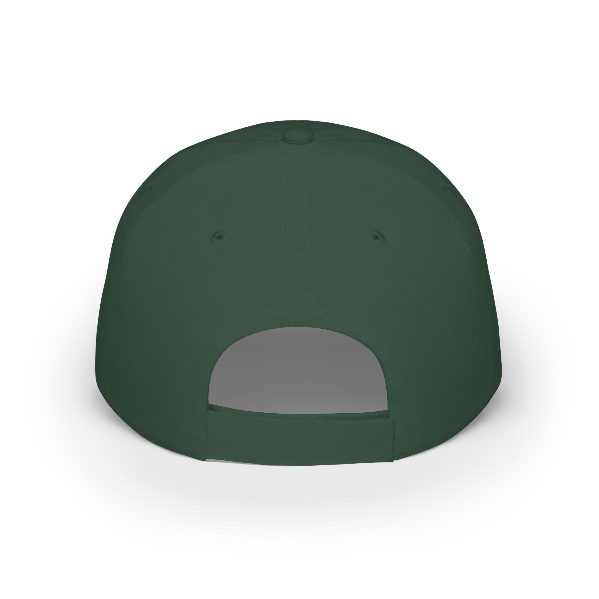 Embroidered Low Profile Baseball Cap — Minimal 'aura.' Design