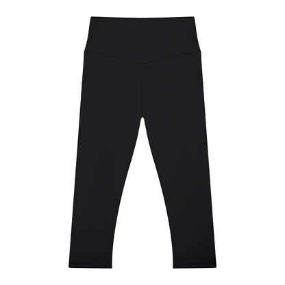 Women's High Waisted Yoga Capri Leggings