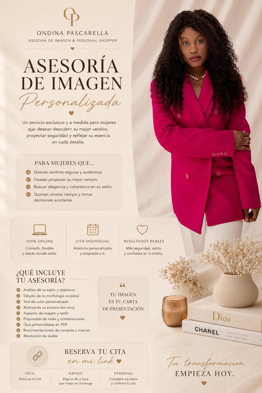 Guía para una imagen auténtica y elegante,Agenda tu cita