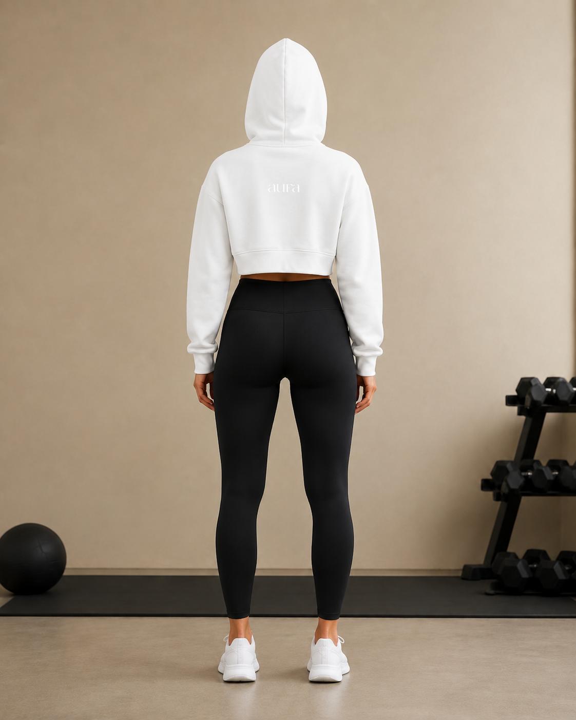 Essential Cropped Hoodie