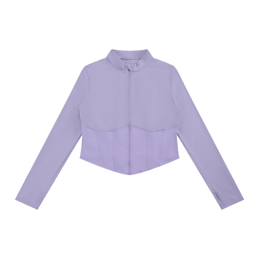 Women's Slim Fit Full-Zip Yoga Jacket
