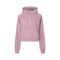 Cropped Half-Zip Hoodie