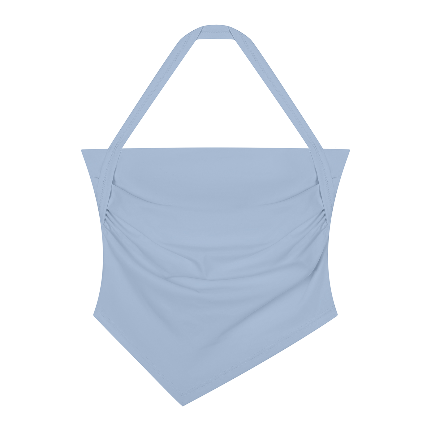 Women’s Ruched Halter Neck Yoga Tank Top