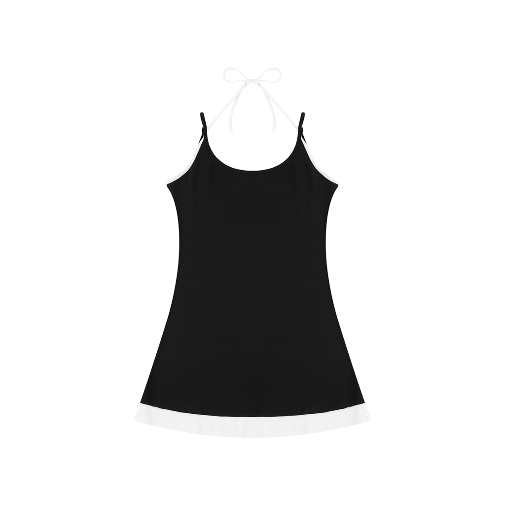 Women’s Color Block Sleeveless Dress