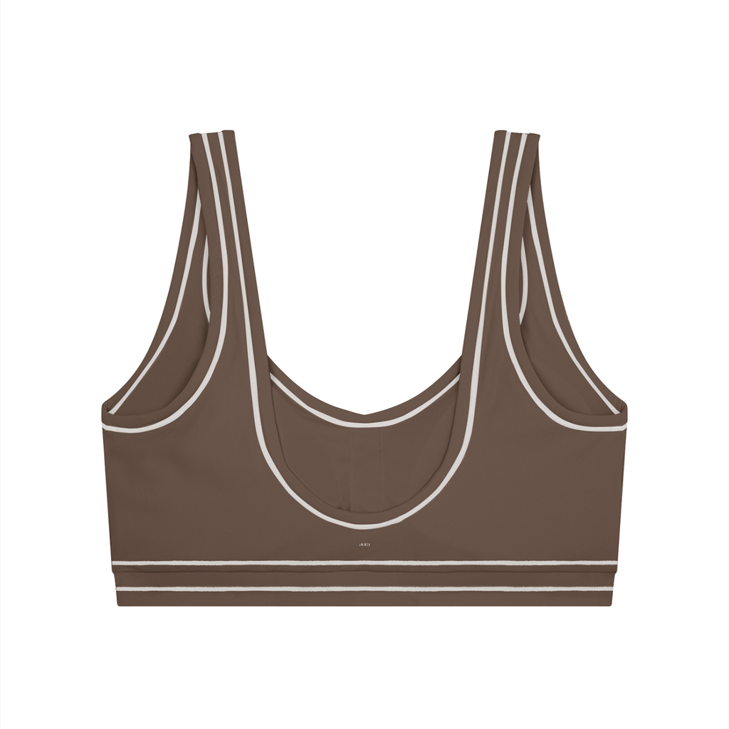 Women’s Topstitching Yoga Sports Bra