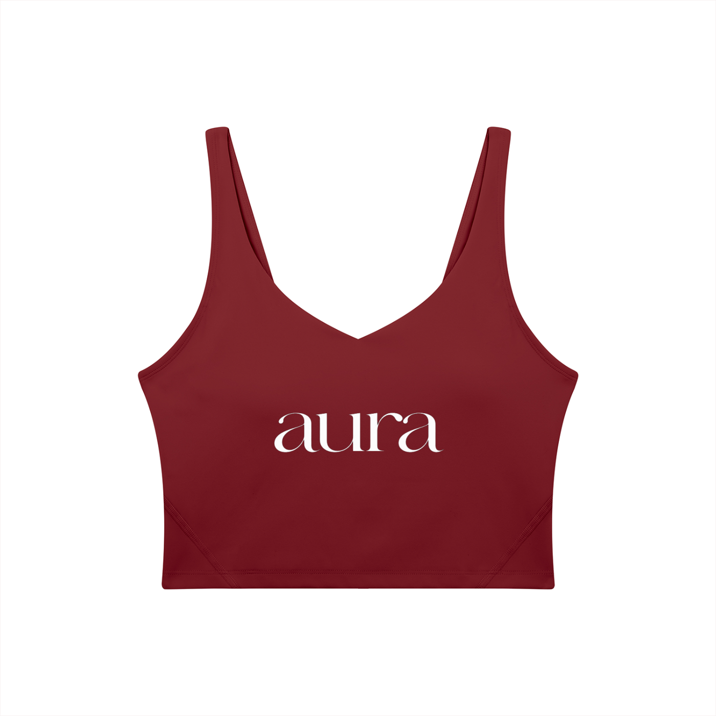 Women's V-Neck Yoga Sports Bra