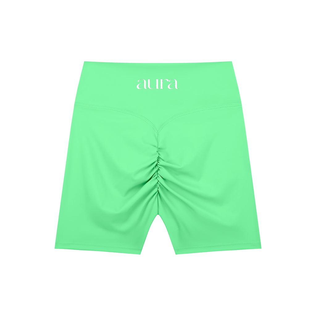 High-Waisted Blend Biker Shorts