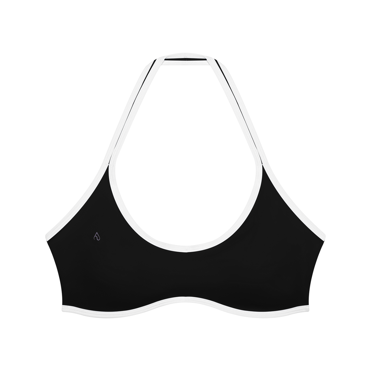 Women's Halter Color Block Yoga Sports Bra