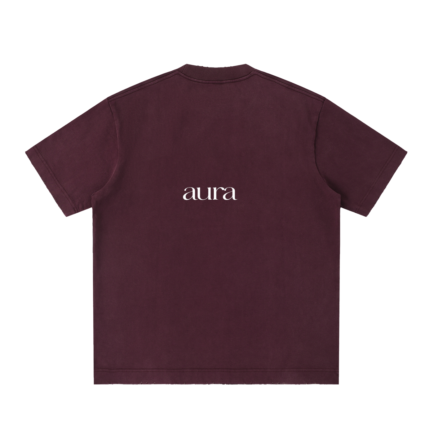 Heavyweight Vintage Washed Frayed T-Shirt