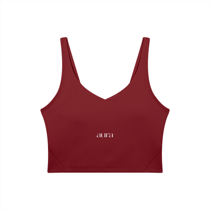 Women's V-Neck Yoga Sports Bra
