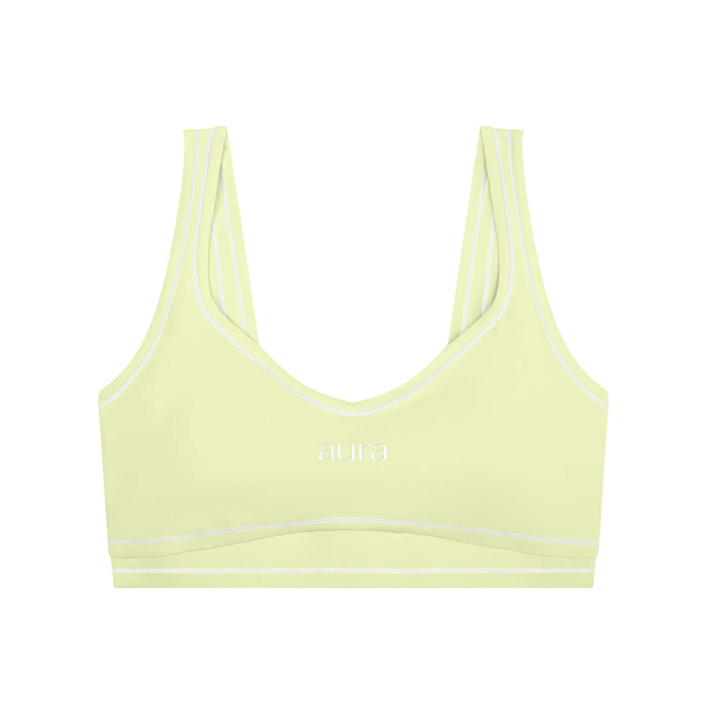 Women’s Topstitching Yoga Sports Bra
