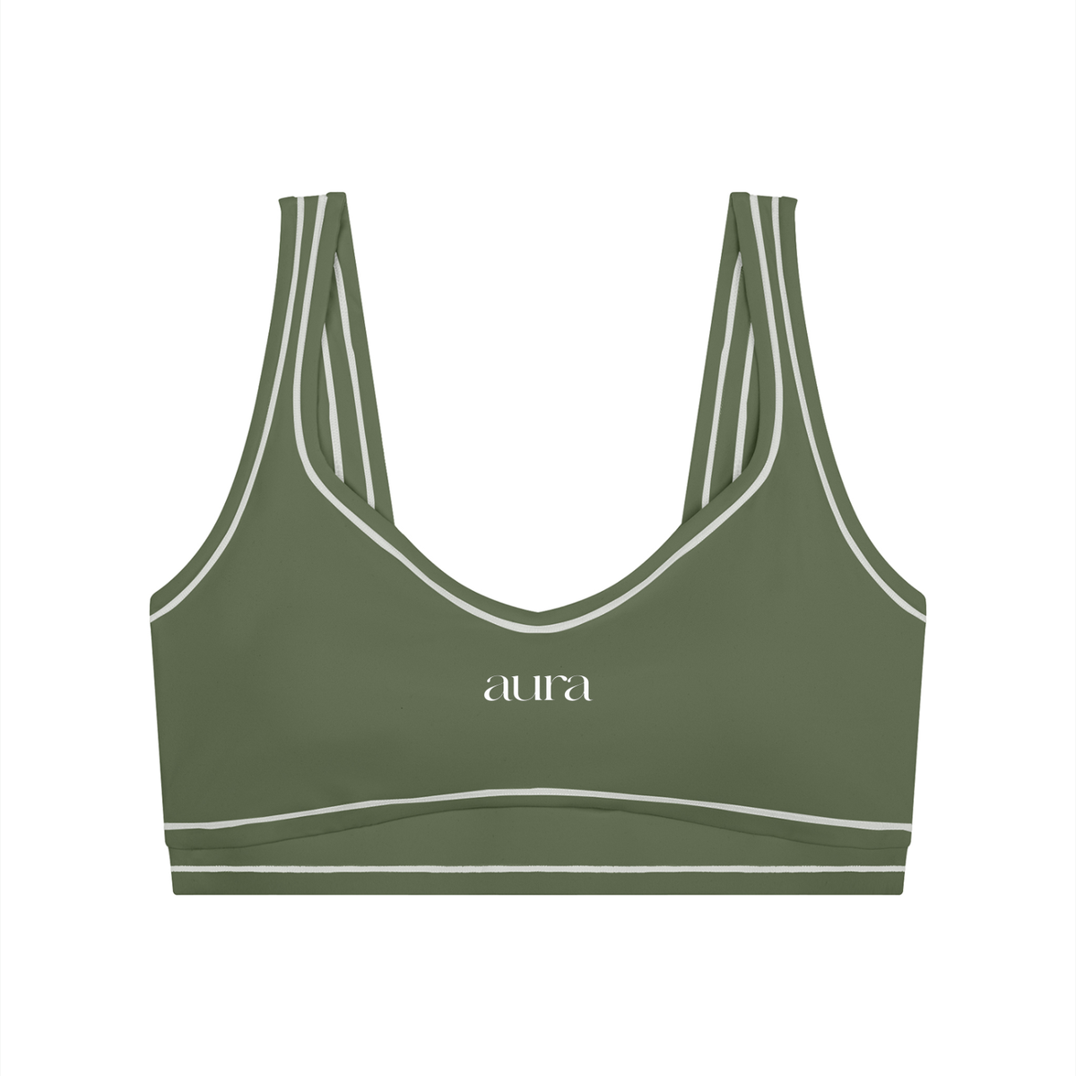 Women’s Topstitching Yoga Sports Bra