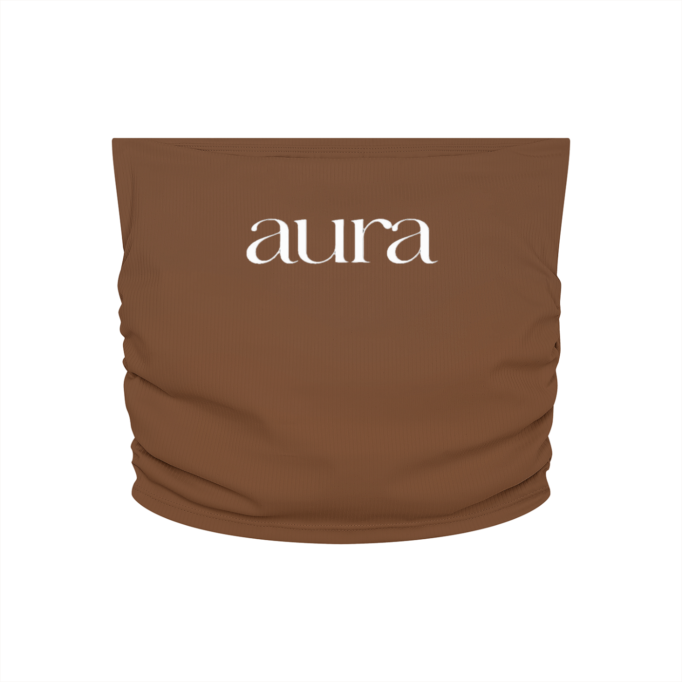 Women’s Ruched Cropped Yoga Tube Top