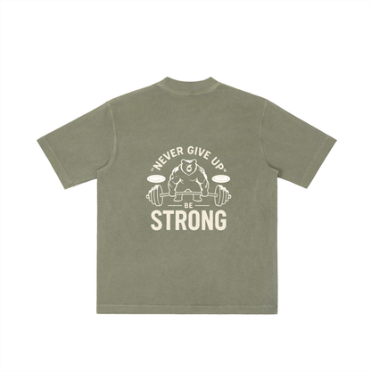 Vintage Wash Drop Shoulder T-shirt