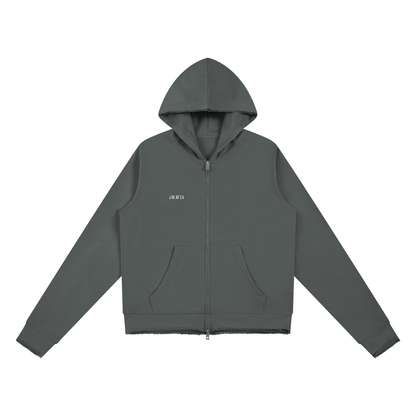Women’s Raw Edge Full Zip Hoodie