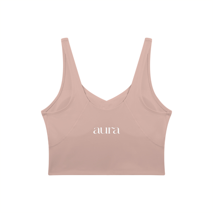 Women's V-Neck Yoga Sports Bra