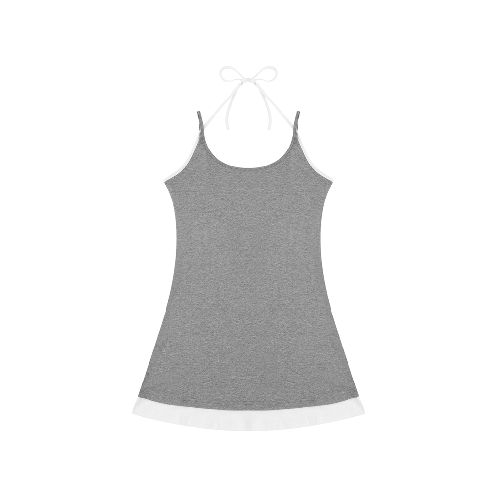 Women’s Color Block Sleeveless Dress