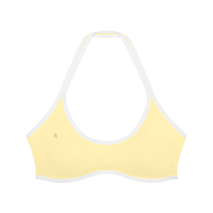Women's Halter Color Block Yoga Sports Bra