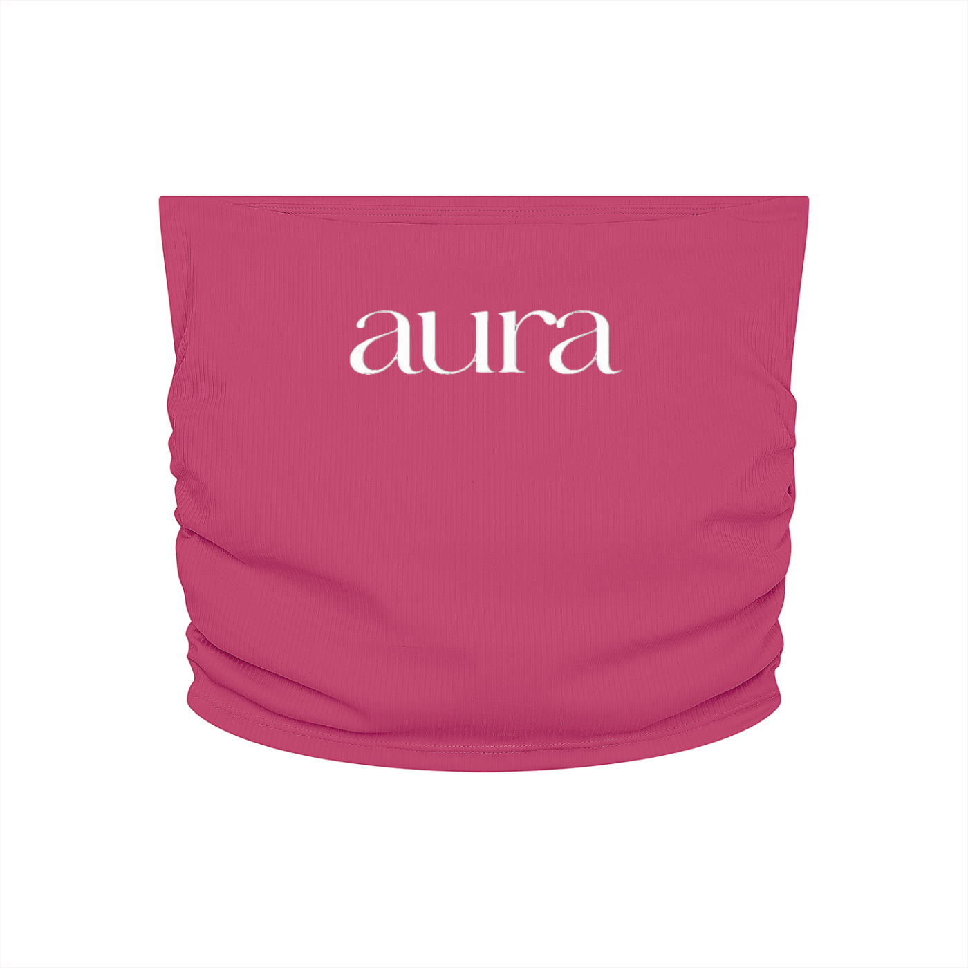 Women’s Ruched Cropped Yoga Tube Top