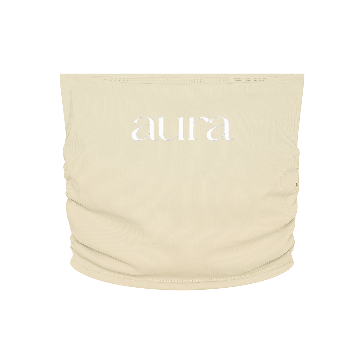 Women’s Ruched Cropped Yoga Tube Top