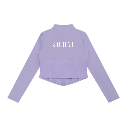 Women's Slim Fit Full-Zip Yoga Jacket