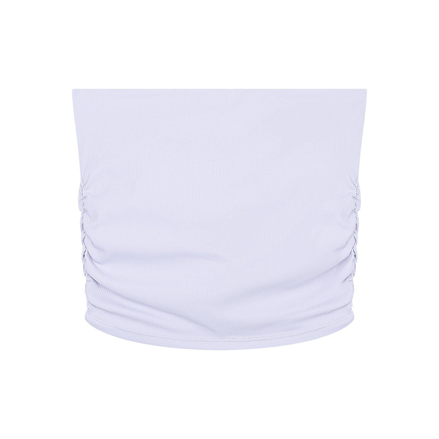 Women’s Ruched Cropped Yoga Tube Top