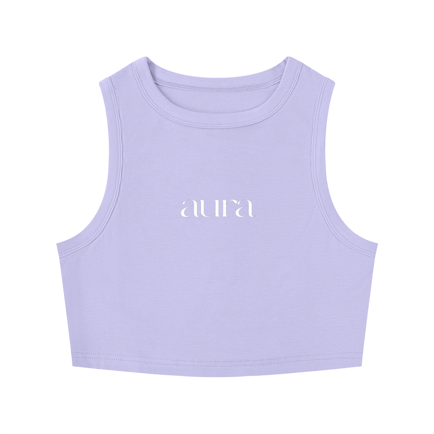 Women's Tight Crewneck Crop Tank Top