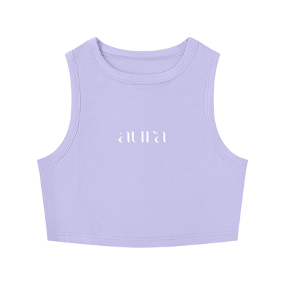 Women's Tight Crewneck Crop Tank Top