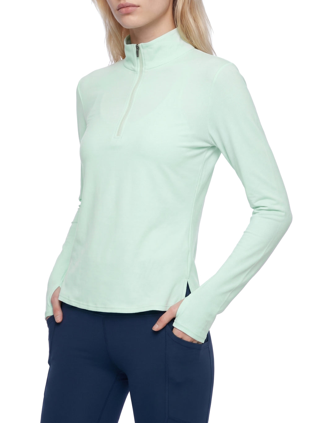 Women's Quarter-Zip Yoga Pullover